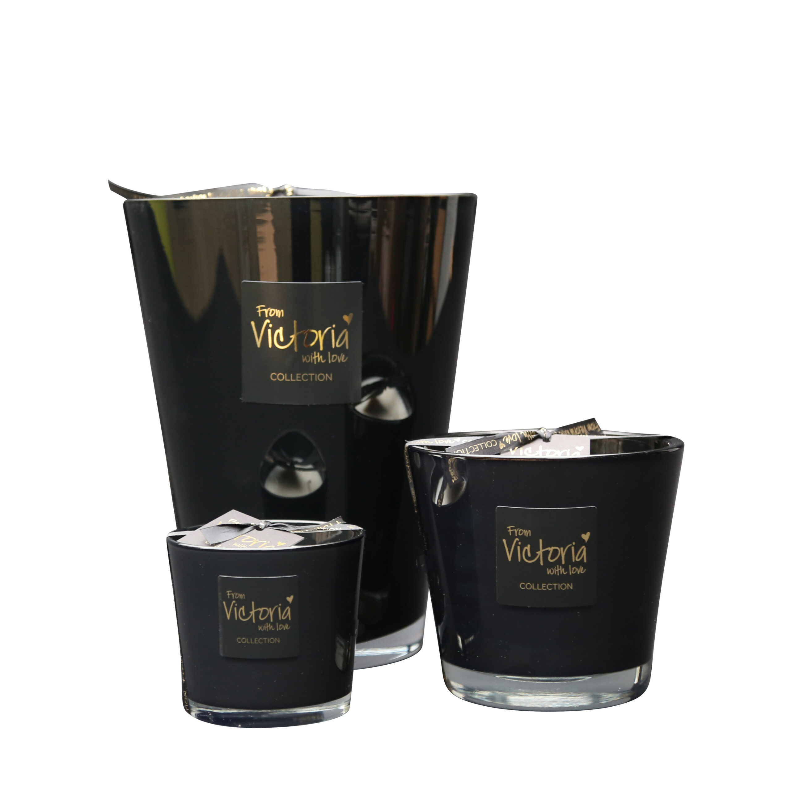 binnenvallen Twisted zeewier From Victoria With Love | Glossy Black Candle