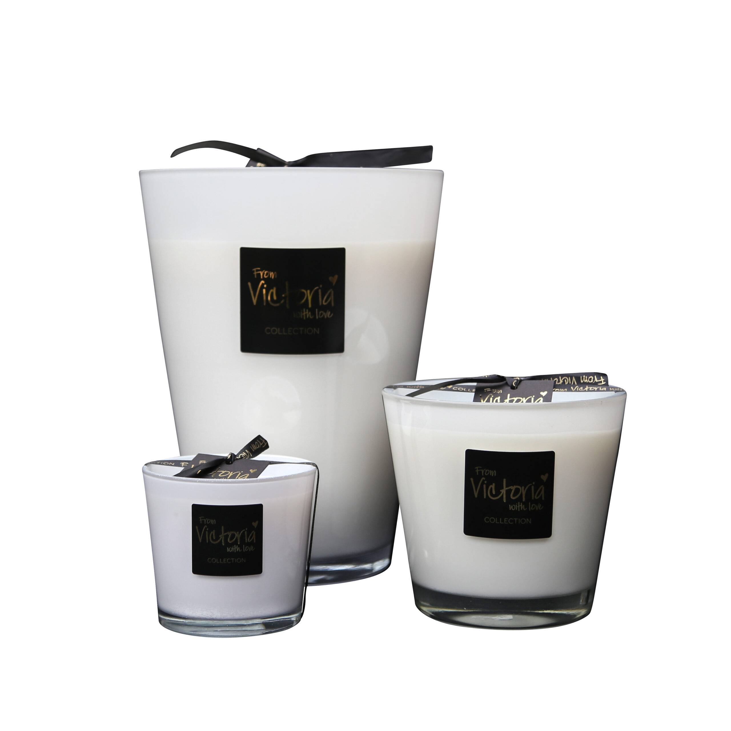 Ontbering bereik Buskruit From Victoria With Love | Glossy White Candle