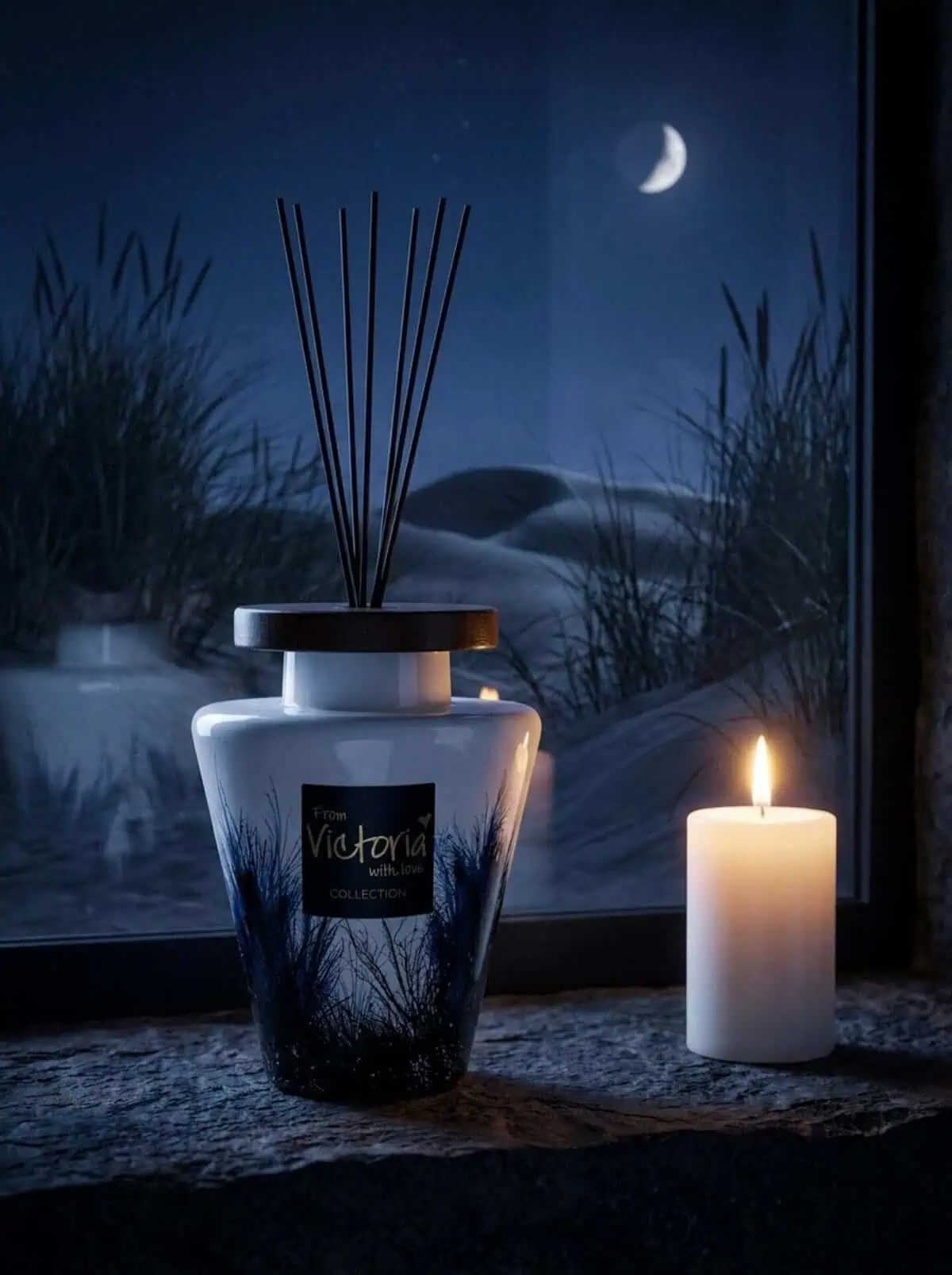 Diffuser Plumeau Black